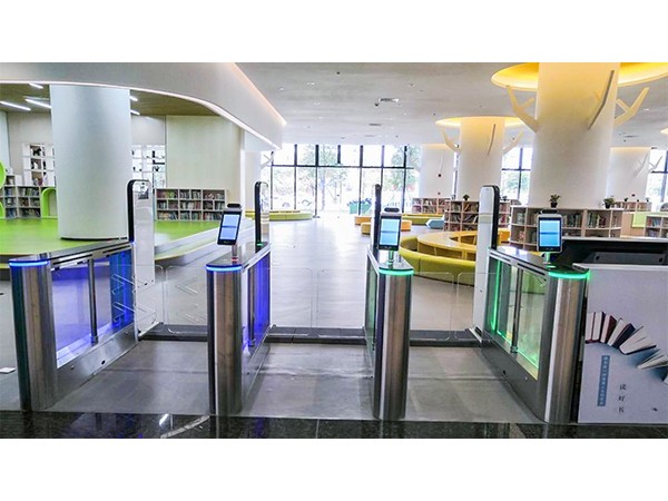 江門(mén)圖書(shū)館人臉識(shí)別擺閘案例